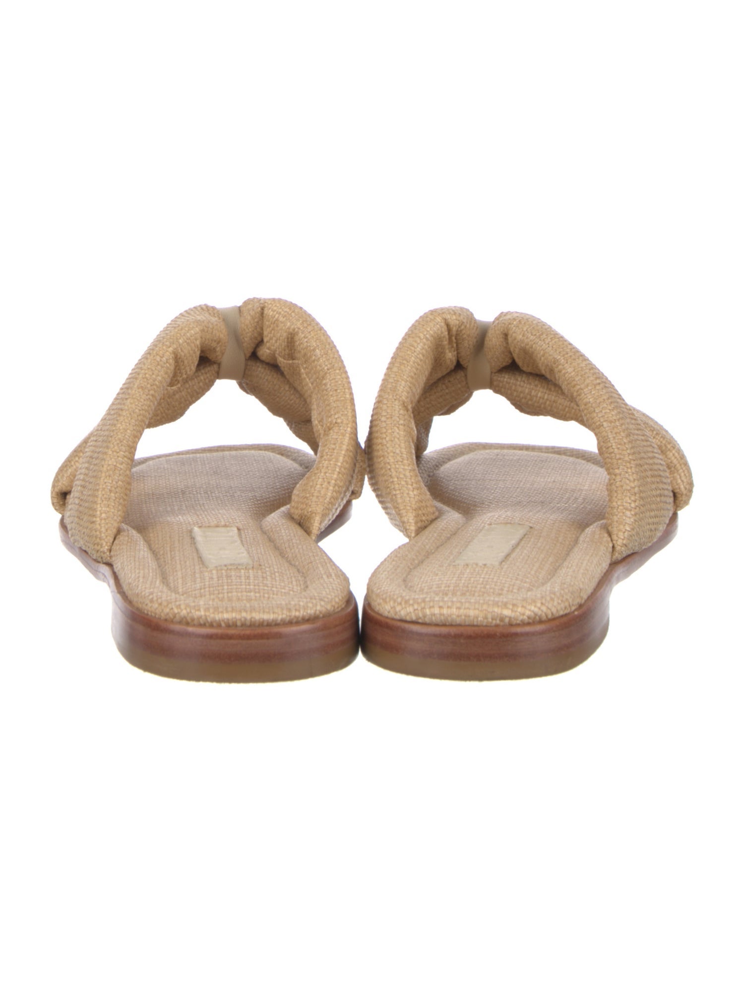 Schutz Raffia Slides